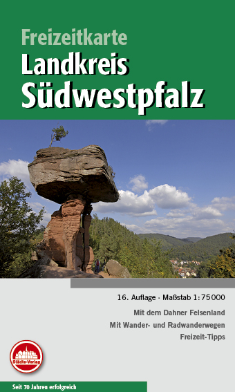 Freizeitkarte S&uuml;dwestpfalz
