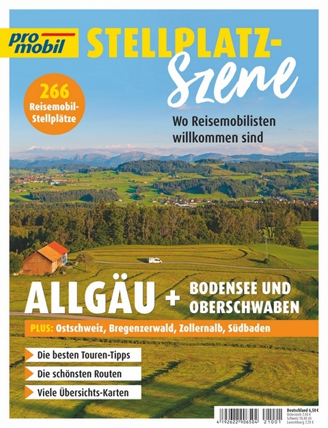 pro mobil Stellplatz-Szene Allg&auml;u, Bodensee