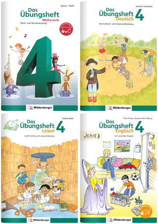 Sicher ins 5. Schuljahr – Paket: Rechnen – Schreiben – Lesen – Grammatik – Englisch · Klasse 4