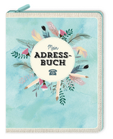 Eintragbuch mit Rei&szlig;verschluss - Mein Adressbuch