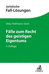 Juristische Fall-Lösungen / Fälle zum Recht des geistigen Eigentums - Ohly, Ansgar; Hofmann, Franz; Zech, Herbert