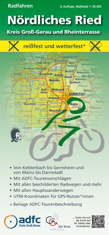 Radfahren - N&ouml;rdliches Ried / Kreis Gro&szlig;-Gerau und Rheinterrasse - Michael Messer
