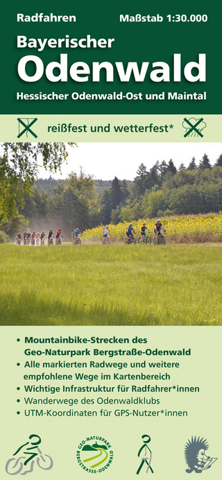 Radfahren, Bayerischer Odenwald / Hessischer Odenwald-Ost und Maintal