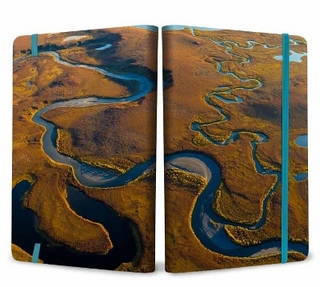 Refuge: Arctic River Softcover Notebook 