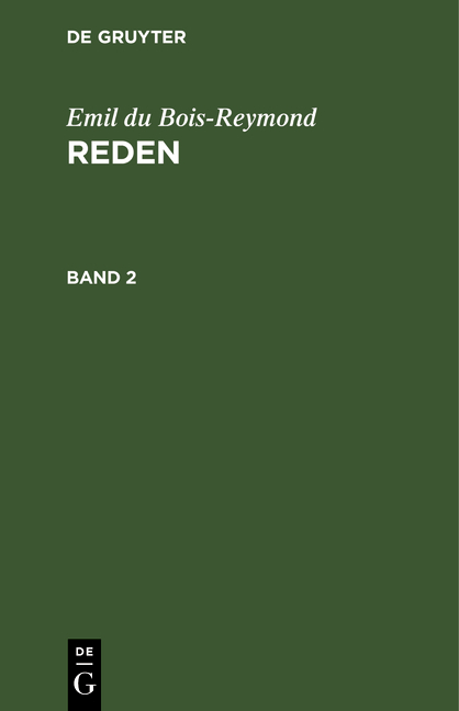 Reden. Band 2