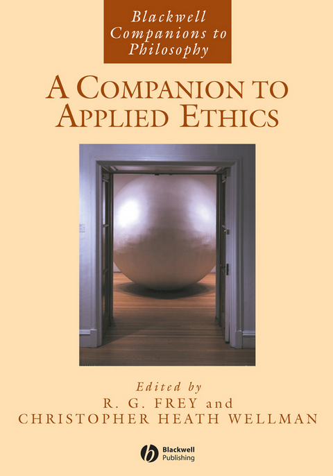 A Companion to Applied Ethics - 