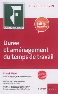 DUREE ET AMENAGEMENT DU TEMPS DE TRAVAIL