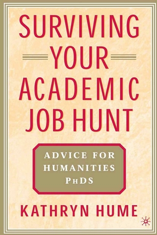 Surviving Your Academic Job Hunt