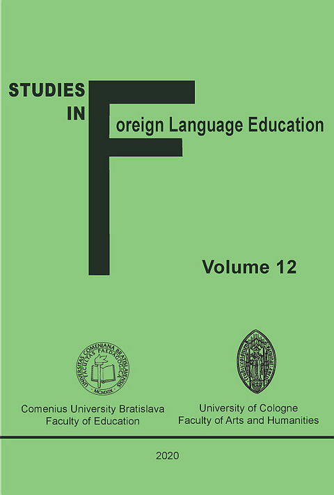 Studies in Foreign Language Education - Gabriela Lojov&aacute;, M&aacute;ria Kosteln&iacute;kov&aacute;, M&aacute;ria Vajičkov&aacute;