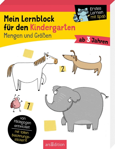 Mein Lernblock für den Kindergarten – Mengen und Größen - Hannah Lang