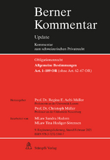 Allgemeine Bestimmungen, Art. 1-109 OR (ohne Art. 62-67 OR), 9. Erg&auml;nzungslieferung - 