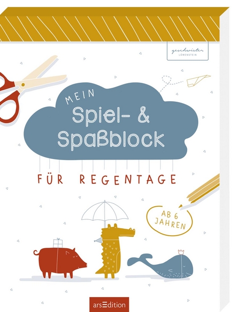 Mein Spiel- & Spa&szlig;block f&uuml;r Regentage - Anne und Ruth L&ouml;wenstein