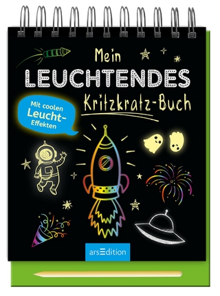 Mein leuchtendes Kritzkratz-Buch