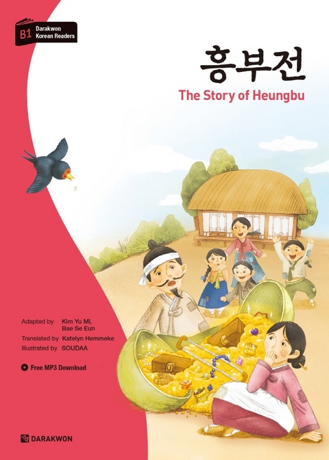 Darakwon Korean Readers - Koreanische Lesetexte Niveau B1 - The Story of Heungbu - Yu Mi Kim, Se Eun Bae