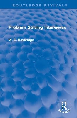 Problem Solving Interviews