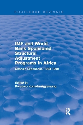 IMF and World Bank Sponsored Structural Adjustment Programs in Africa - 