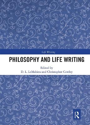 Philosophy and Life Writing - 