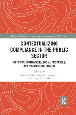 Contextualizing Compliance in the Public Sector - 