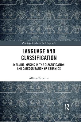 Language and Classification - Allison Burkette