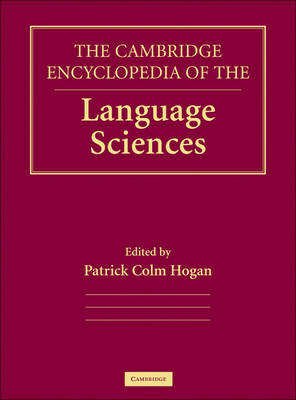 Cambridge Encyclopedia of the Language Sciences - 