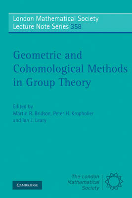 Geometric and Cohomological Methods in Group Theory - 