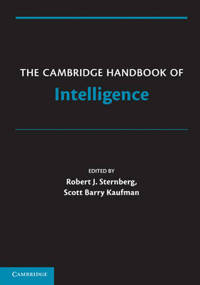 Cambridge Handbook of Intelligence - 