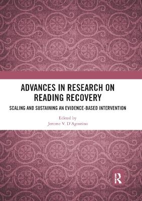 Advances in Research on Reading Recovery - 