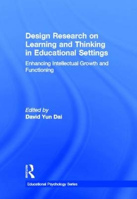 Design Research on Learning and Thinking in Educational Settings - 