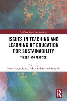 Issues in Teaching and Learning of Education for Sustainability - 