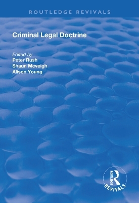 Criminal Legal Doctrine