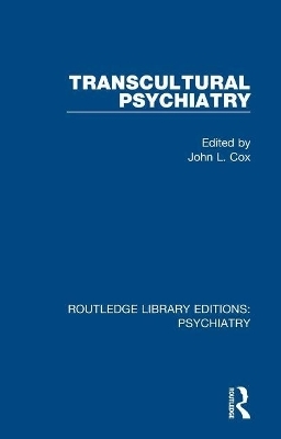Transcultural Psychiatry - 