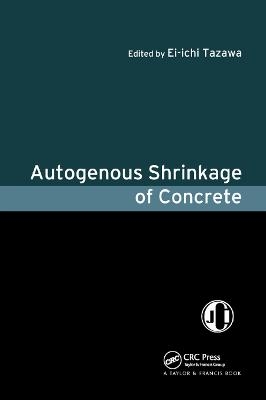 Autogenous Shrinkage of Concrete
