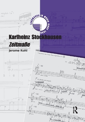 Karlheinz Stockhausen: Zeitma�