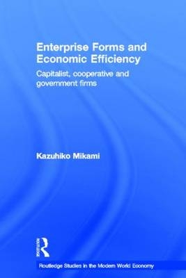 Enterprise Forms and Economic Efficiency -  Kazuhiko Mikami
