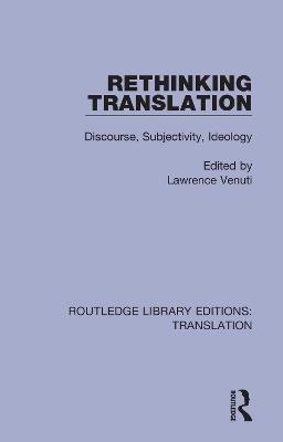 Rethinking Translation - 