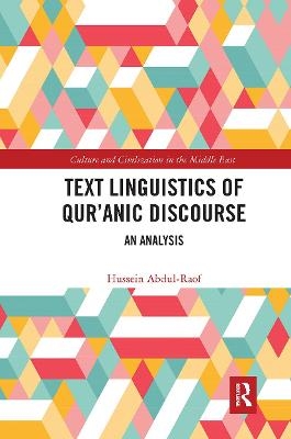 Text Linguistics of Qur'anic Discourse - Hussein Abdul-Raof