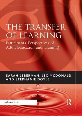 The Transfer of Learning