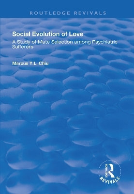 Social Evolution of Love - Marcus Y.L. Chiu