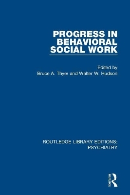 Progress in Behavioral Social Work - 