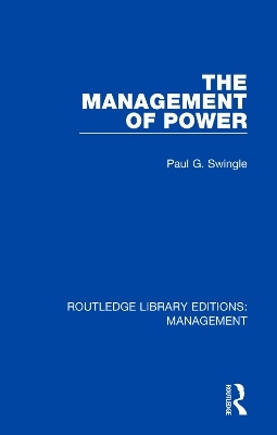 The Management of Power - Paul G. Swingle