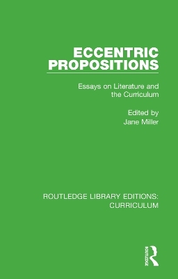 Eccentric Propositions - 