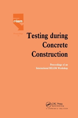 Testing During Concrete Construction - 
