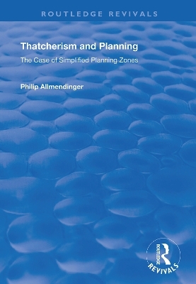 Thatcherism and Planning - Philip M. Allmendinger