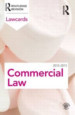 Commercial Lawcards 2012-2013