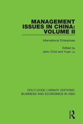 Management Issues in China: Volume 2 - 