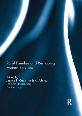Rural Families and Reshaping Human Services - 