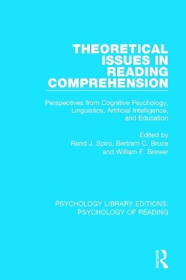 Theoretical Issues in Reading Comprehension