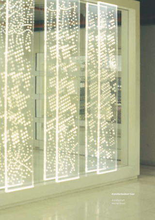 Künstlerblatt Werner Bauer