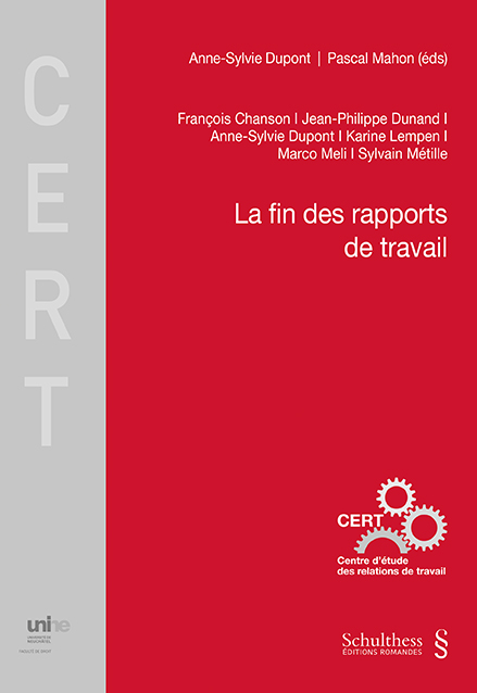 La fin des rapports de travail - 