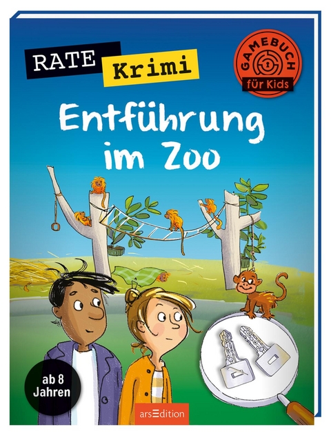 Rate-Krimi - Entf&uuml;hrung im Zoo - Ute L&ouml;wenberg